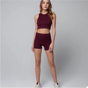 TALENTLESS - RIBBED BIKE SHORTS